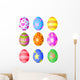 Easter eggs Wall Decal