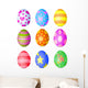 Easter eggs Wall Decal