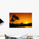 Sunset Oahu Hawaii Wall Decal