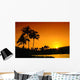 Sunset Oahu Hawaii Wall Decal
