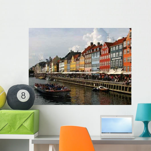 Nyhavn Wall Decal Design 2