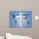 Christian Cross Wall Mural