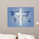 Christian Cross Wall Mural