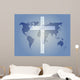 Christian Cross Wall Mural