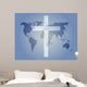 Christian Cross Wall Mural
