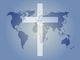 Christian Cross Wall Mural