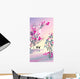 Four seasons: spring, Chinese traditional painting style, vector Wall Mural
