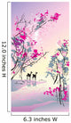 Four seasons: spring, Chinese traditional painting style, vector Wall Mural