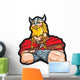 Viking, vector illustration Wall Decal