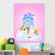 Castle and Unicorn Wall Mural