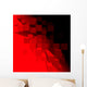 Red and Black Blocks Wall Mural