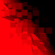 Red and Black Blocks Wall Mural