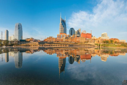 Nashville Tennessee Downtown Skyline Wall Decal