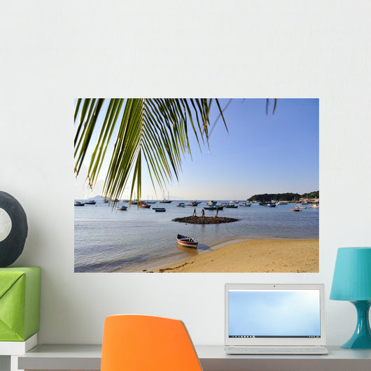 Beach in Buzios, Rio de Janeiro state, Brazil Wall Mural
