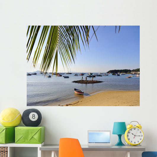 Beach in Buzios, Rio de Janeiro state, Brazil Wall Mural