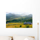 Mountains Village Wall Decal