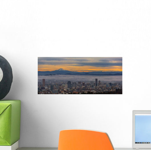 Portland Oregon Cityscape Wall Decal