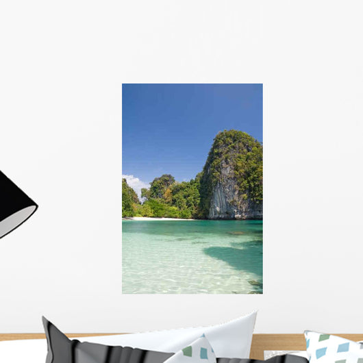 Lonely Bay Hong Island Wall Decal
