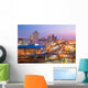Aerial Downtown Memphis Evening Skyline Wall Decal