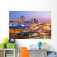 Aerial Downtown Memphis Evening Skyline Wall Decal