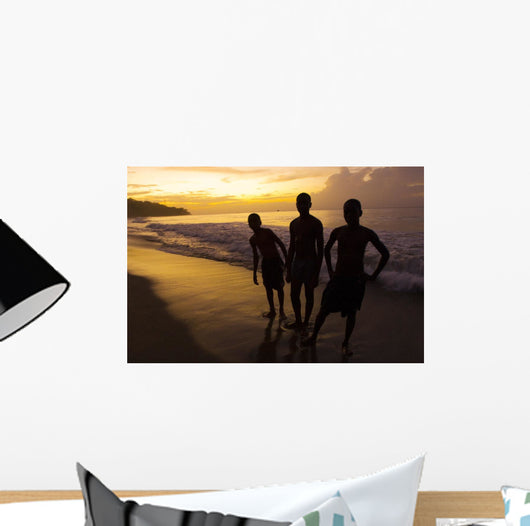 Children Grande Riviere Beach Wall Mural