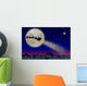 santa’s magic nightshift Wall Mural
