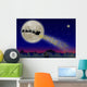 santa’s magic nightshift Wall Mural