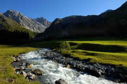 Mountain Stream Wall Decal Design 2