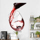 Red wine Wall Decal