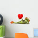 Love Frog Wall Decal