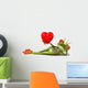 Love Frog Wall Decal
