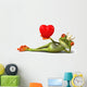 Love Frog Wall Decal