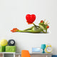 Love Frog Wall Decal