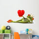 Love Frog Wall Decal