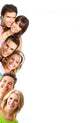 Smiling People Wall Decal