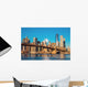 Famous Skyline Downtown New Wall Decal