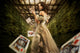 Vintage Female Magician Throwing Playing Cards Wall Mural