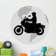biker in the world Wall Decal