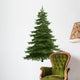 Tree isolated on white Wall Decal
