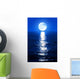 Moonlight Reflects Sea Wall Decal