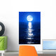 Moonlight Reflects Sea Wall Decal