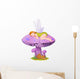Sleeping Mushroom Fairy Wall Decal