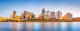 Long Exposure Pittsburgh Downtown Wall Decal
