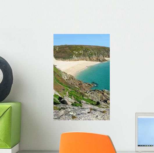 Scenic from Cliffs above Wall Decal