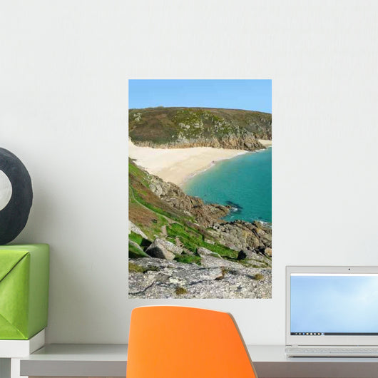 Scenic from Cliffs above Wall Decal