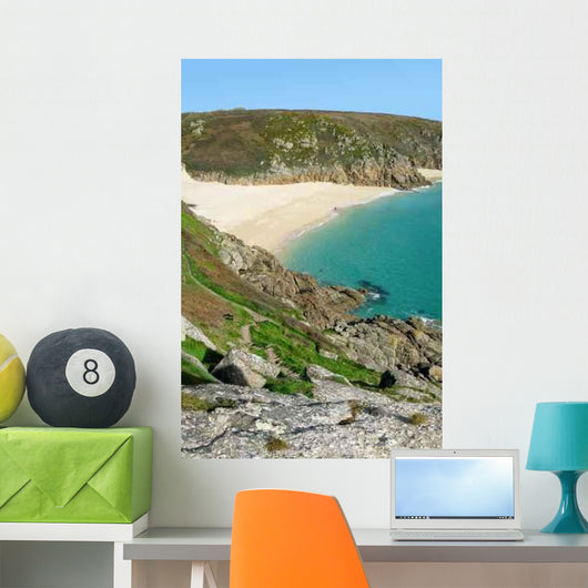 Scenic from Cliffs above Wall Decal