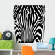 testa zebra Wall Mural