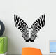 coppia zebre Wall Decal