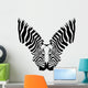 coppia zebre Wall Decal