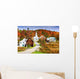 Rural Vermont USA Autumn Wall Decal